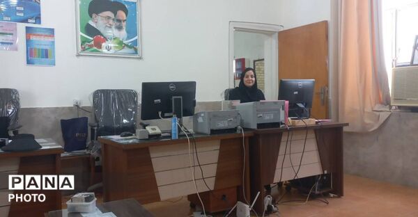آماده سازی مدرسه شهید ابراهیم تنیده بندرعباس 