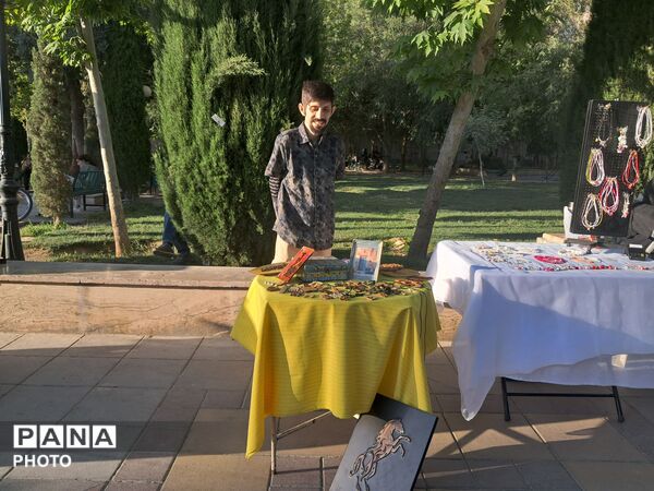 پویش «تکیه گاه» در پارک باغ ایرانی کرج 