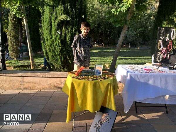 پویش «تکیه گاه» در پارک باغ ایرانی کرج 
