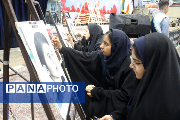 جلوه‌های ویژه سی و نهمین یادواره یکهزار شهید دانش آموز و فرهنگی استان قم