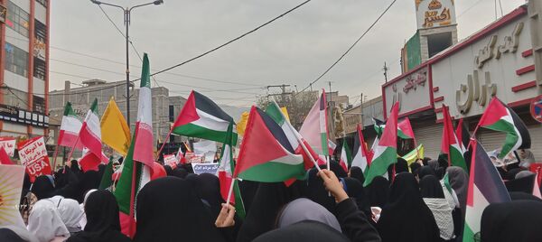 راهیپمایی 13 آبان در شهر قدس