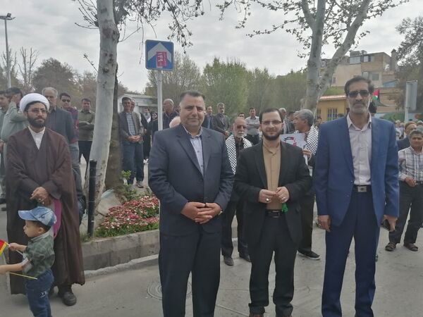 حماسه نیشابوری‌های غیور در روز قدس