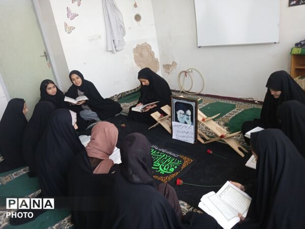مراسم قرائت دعا به مناسبت چهلم رهبر انقلاب