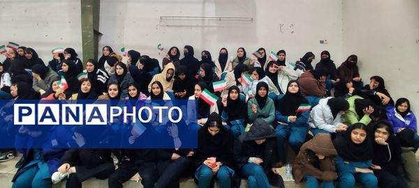 افتتاحیه مسابقات جام اقتدار فوتسال در سالن ۱۳ آبان شهرستان شیروان 