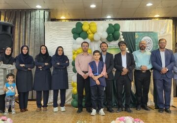 ابراز ارادت دانش‌آموزان آباده‌ای به ساحت امیرالمؤمنین(ع)