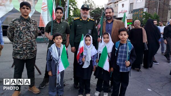 نمایش اقتدار و حمایت جان فدائیان امام رضایی ورامین