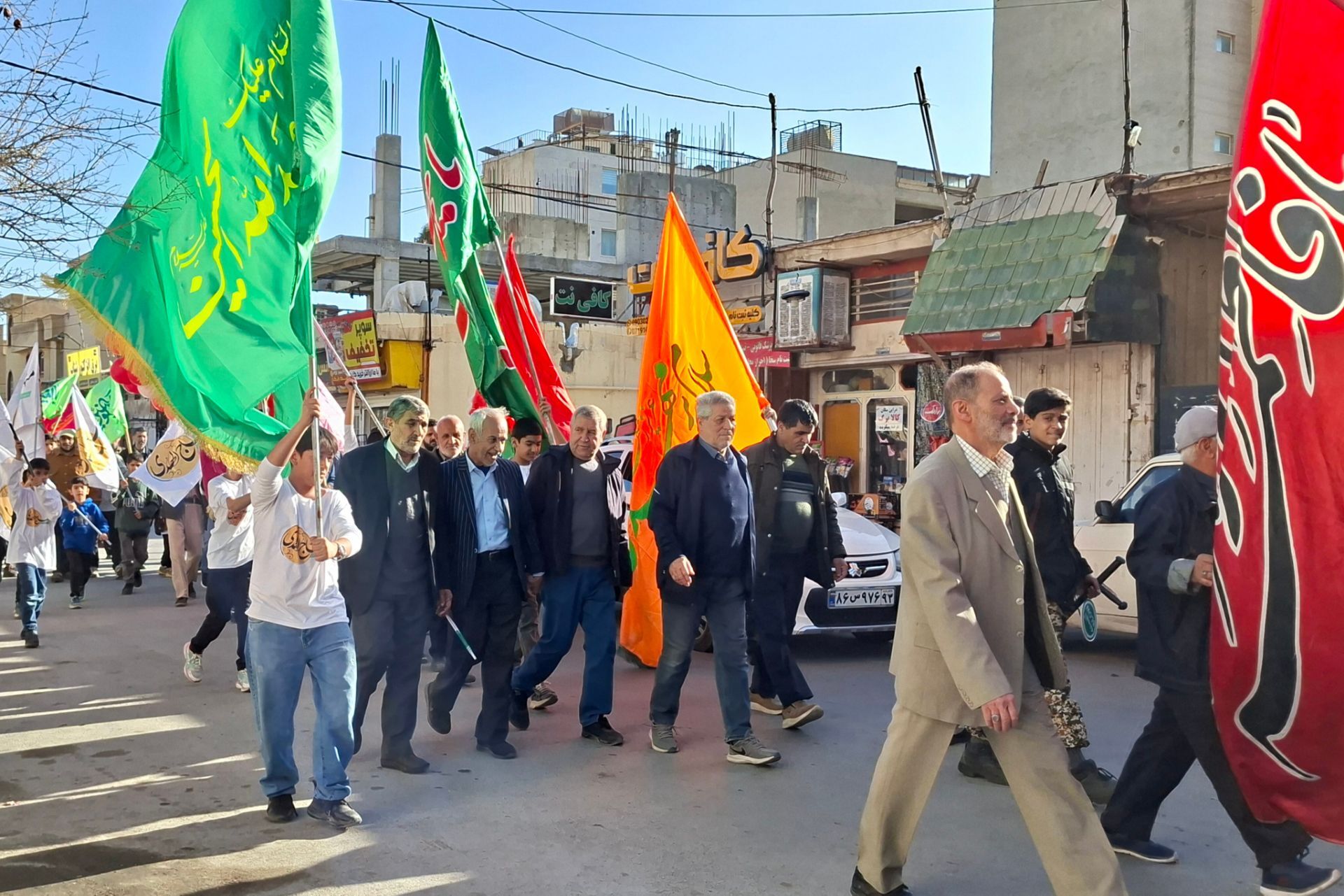خوشحالی و شادی‌پیمایی در جشن تولد امام مهربان