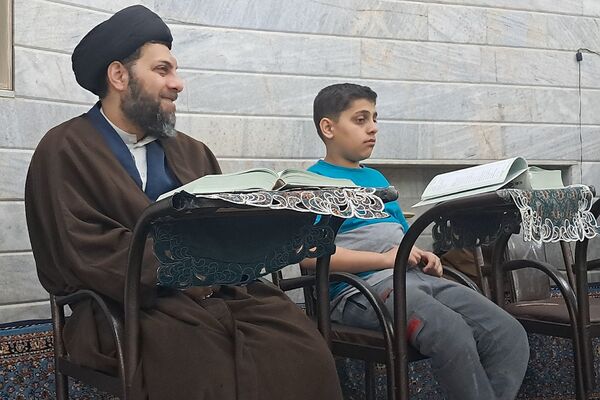 جلوه‌هایی از اعتکاف دانش‌آموزی در قم