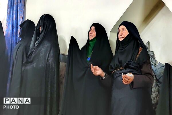 مراسم شهادت قائد امت در شهر بار نیشابور