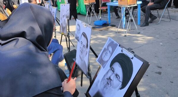 راهپیمایی ۱۳ آبان در شهرستان آباده 