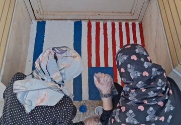 آماده‌سازی دبیرستان کوثر کهک با حضور گروه جهادی دهه نودی‌ها 
