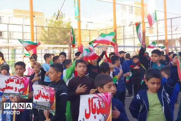شور و نشاط ورزشی در مدرسه با المپیاد ورزشی درون‌مدرسه‌ای