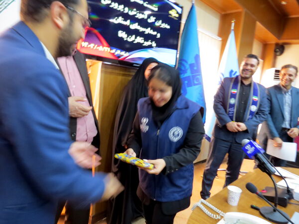 گردهمایی خبرنگاران پانا در مرکز صدا و سیمای خراسان شمالی