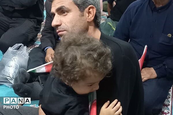 مراسم قرائت قرآن و شام غریبان  رهبر شهید در صباشهر