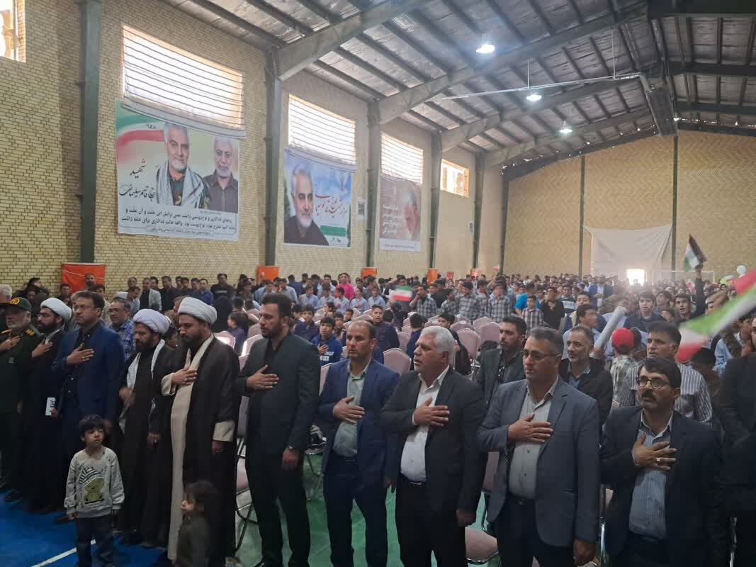 بیداری دانش آموزان ایرانی در یوم الله 13آبان 