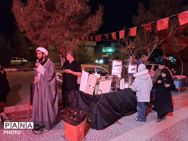 موکب شجره طیبه در دبستان دخترانه علمدارحسینی تفت