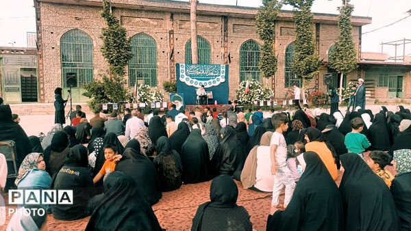 جشن زیبای  میلاد امام رضا(ع)در مسجد چهارده معصوم الغدیر 