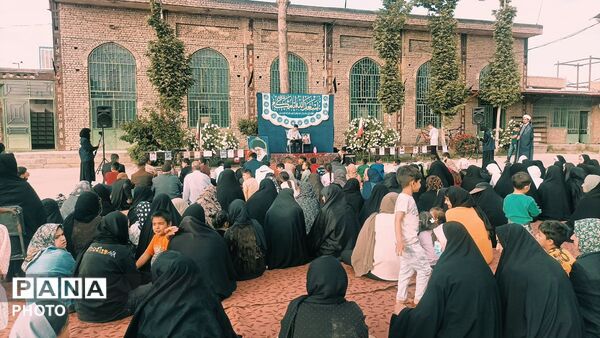 جشن زیبای  میلاد امام رضا(ع)در مسجد چهارده معصوم الغدیر 