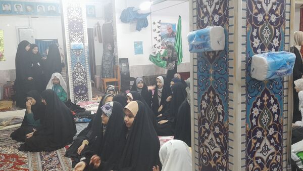 افتتاحیه اعتکاف در مسجد قائم المهدی جاهدشهر 