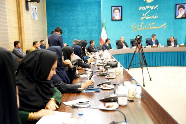 اولین نشست خبری استاندار یزد 