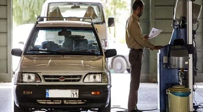 مردودی ۲۷ درصد خودروهای مورد بررسی معاینه فنی در تهران