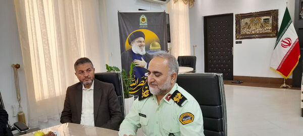 نشست صمیمی شورای معاونان آموزش و پرورش قم با فرمانده پلیس 