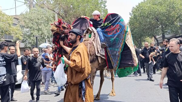 دارالشهدای تهران در سوگ سیدالشهدا(ع) به عزا نشست