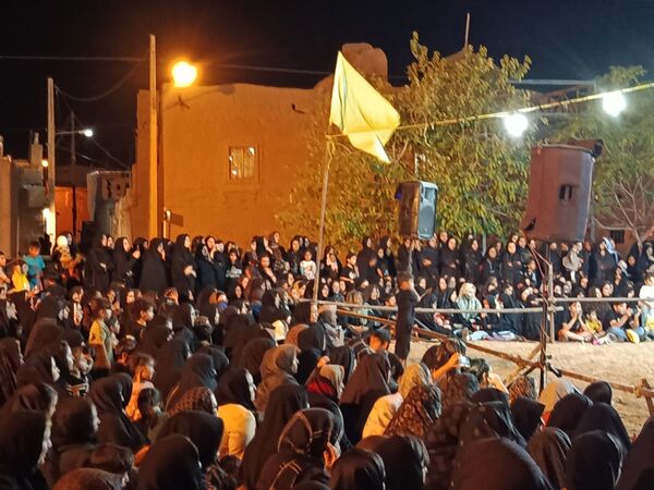 مراسم تعزیه خوانی در کاشمر 