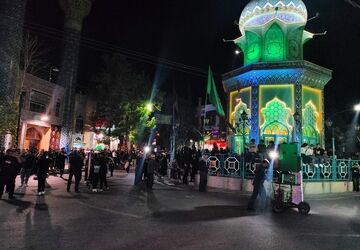 دگرگونی حال و هوای شهر راین در محرم