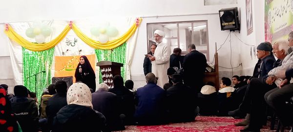 جشن باشکوه ولادت امام علی ع در روستای کاریزک خلیل آباد