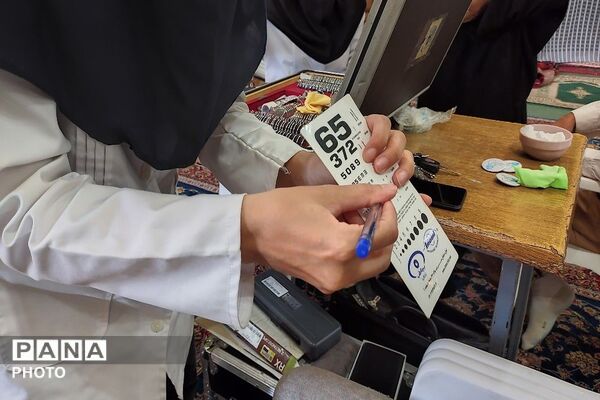 آخرین روز از حضور تیم پزشکی اثر  به همت بنیاد علوی در شهر بار نیشابور
