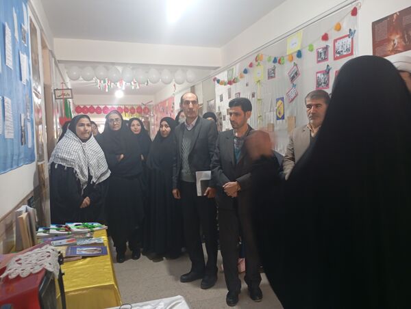 افتتاح مدرسه انقلاب در دبیرستان فضیلت فاروج