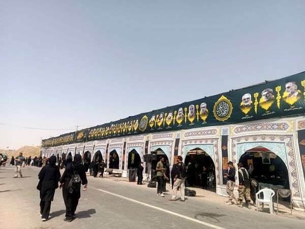 موکبی با رنگ و بوی مقاومت و شهادت 