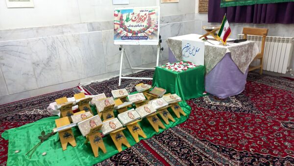 مراسم افطار در مدرسه محمودیه ۱۷خیامی