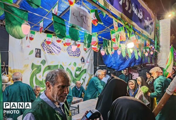 جلوه هایی از جشن غدیر در مواکب مردمی قم 