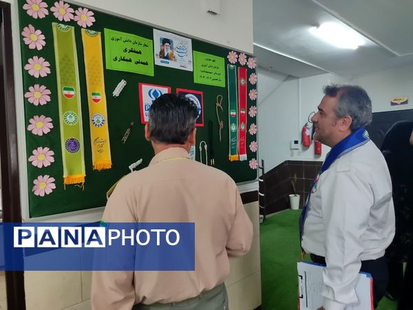 حضور ارزیابان کشوری سازمان دانش‌آموزی در مدارس قائمشهر