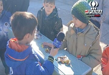 برپایی بازارچه ی دانش آموزی در دبستان فرهنگ 1 بجنورد