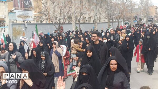 راهپیمایی پرشور کوهدشت در روز جهانی قدس 