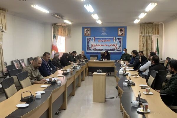 جلسه شورای ترویج فرهنگ ایثار و شهادت فیروزکوه با هدف حفظ و گسترش آرمان‌های شهدا