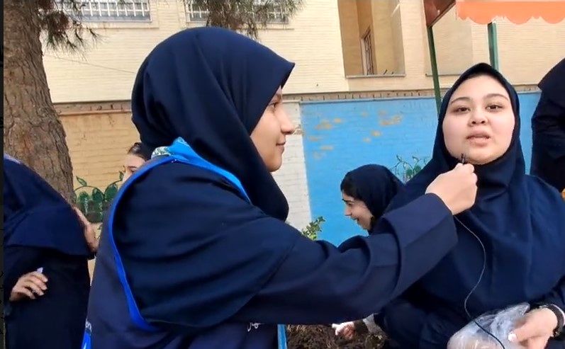 برپایی بازارچه کسب در آمد در دبیرستان جامه طحاف ناحیه 4 اصفهان/ فیلم