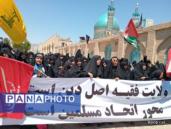  راهپیمایی جمعه خشم در شهر کاشمر