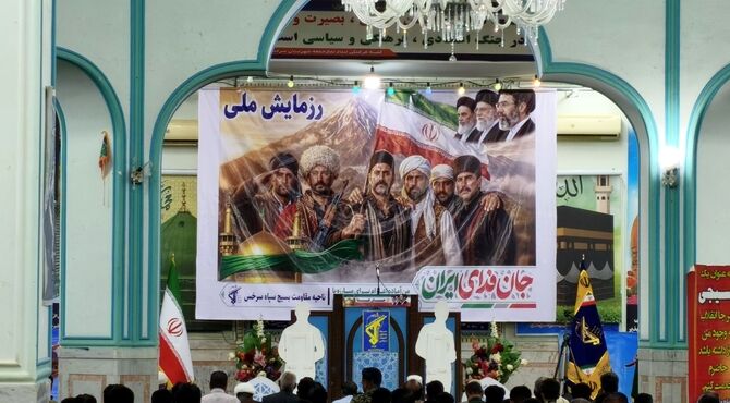 سرخس در قلب رزمایش «جان‌فدای ایران»: آتشی از اراده ملی در قلب ایران
