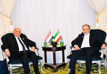 دیدار عراقچی و فواد حسین وزرای امور خارجه ایران و عراق