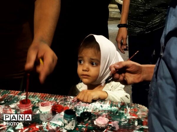 فعالیت موکب کودک فرهنگیان مسجد جامع شهرستان نیشابور در قاب پانا