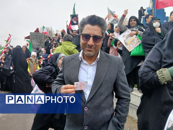 راهپیمایی با شکوه چهل و هفتمین سالگرد پیروزی انقلاب اسلامی در مشهد مقدس 