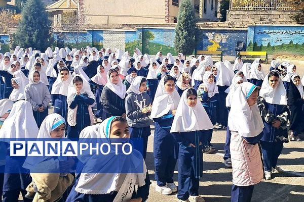 فعالیت سفیران سلامت در مدرسه خواهران بابایی