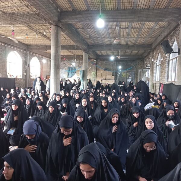 مراسم عزاداری شهدای خدمت در شهرستان فاروج 