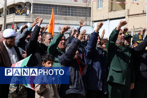 موج وحدت در خیابان‌های بافت جاری شد