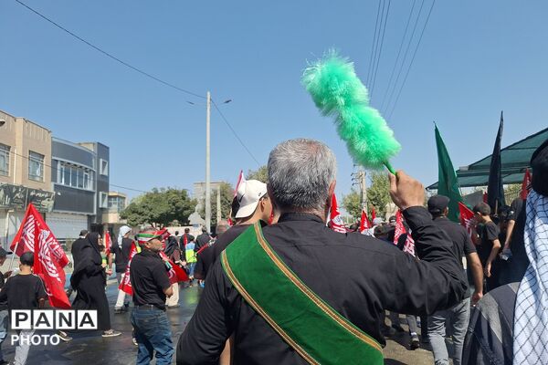 راهپیمایی جاماندگان اربعین در شهریار