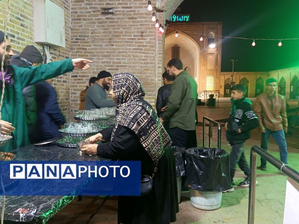 چایخانه حضرت زهرا در مسجد جامع نیشابور 